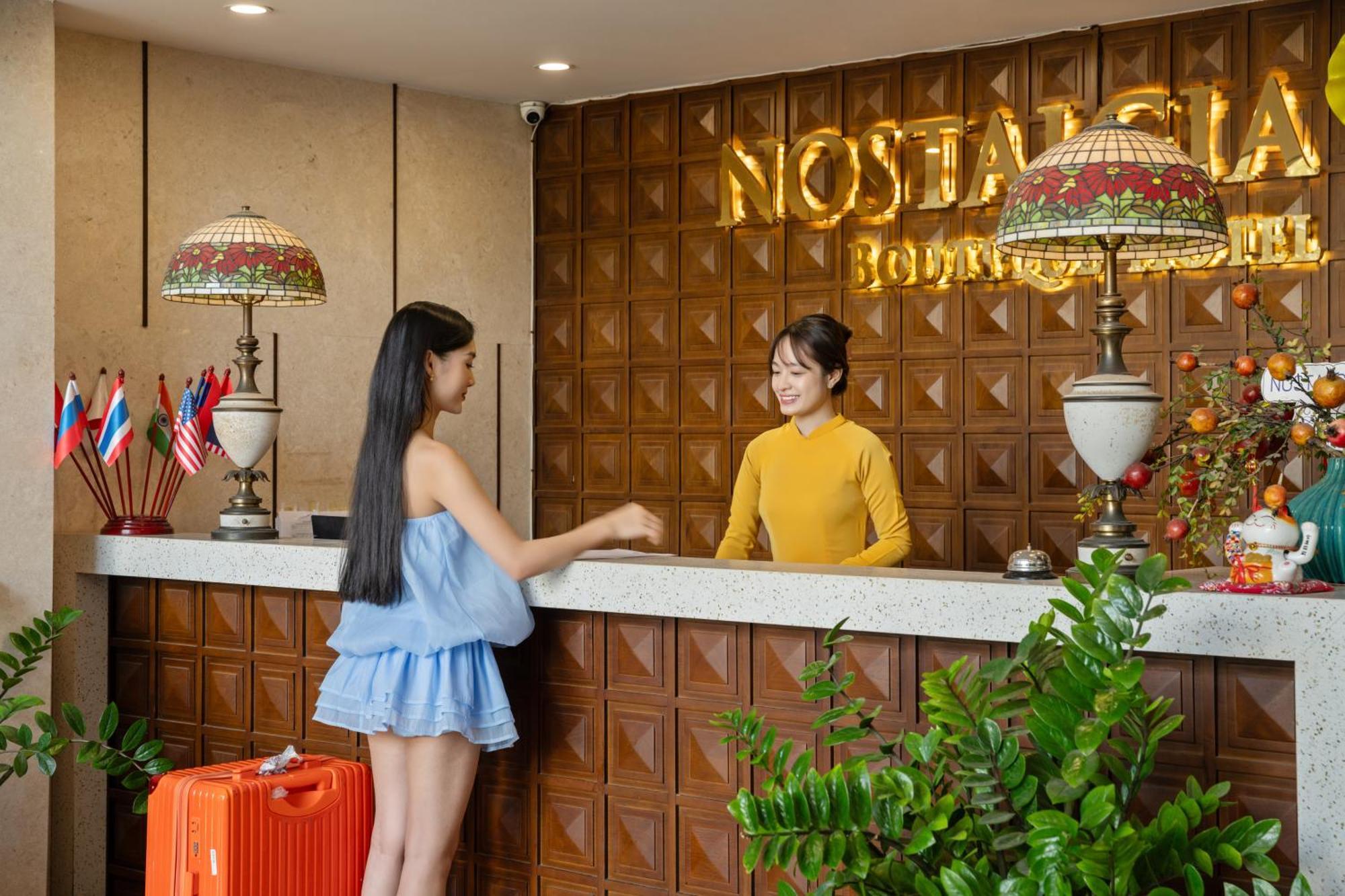 Nostalgia Boutique Hotel Дананг Экстерьер фото
